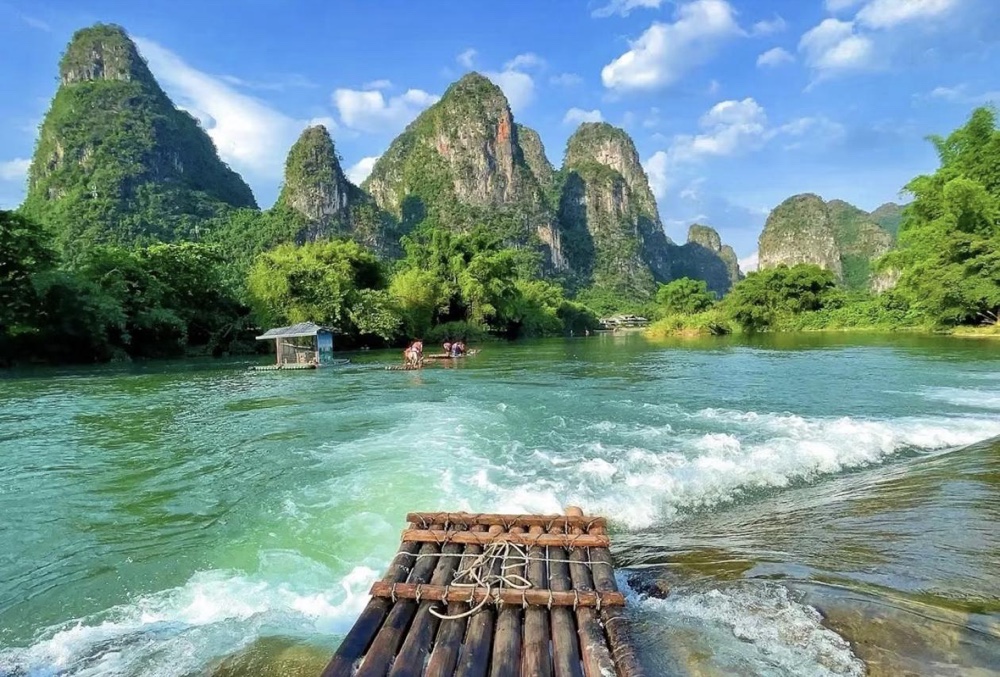Yulong River Bamboo Rafting & Silver Cave