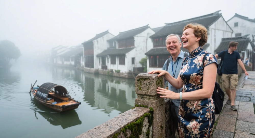 Zhujiajiao Jiangnan Water Town & Departure Transfer