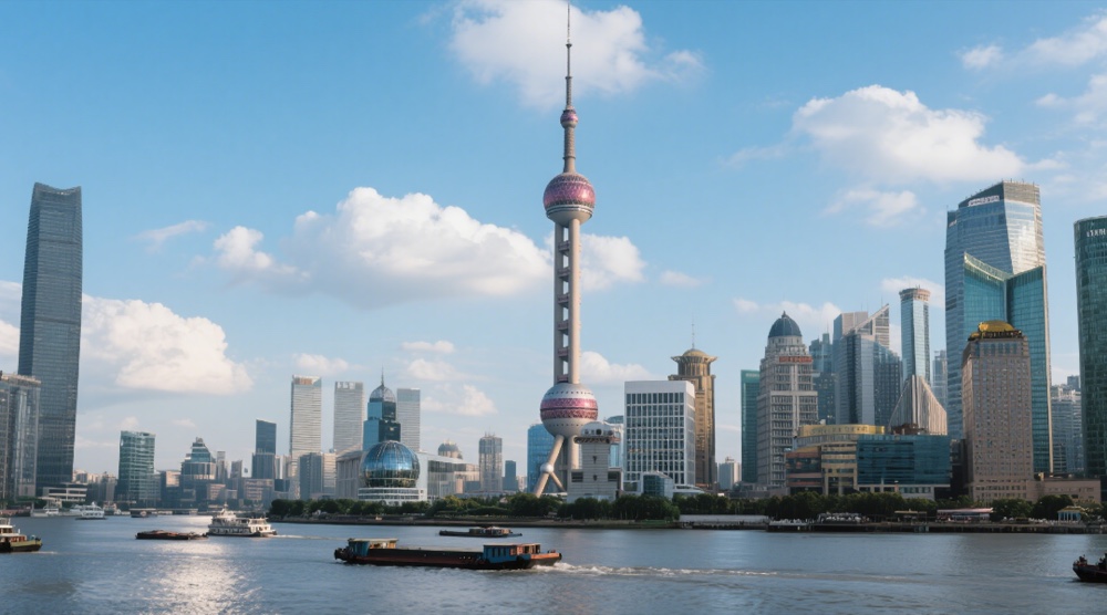 4-Day Shanghai Futuristic Skyline, Disney Parks & Water Town Romance