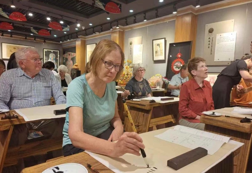 Shuanyuanmen Calligraphy, Tablet Rubbing & Departure